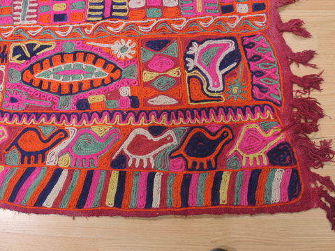 Kilim Purple Flat Woven 52 X 90 Area Rug 100-110364 Image 4