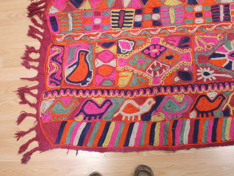Kilim Purple Flat Woven 52 X 90 Area Rug 100-110364 Image 5