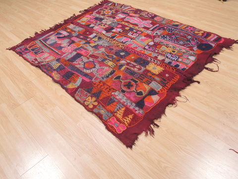 Kilim Red Flat Woven 411 X 57 Area Rug 100-110366 Image 3