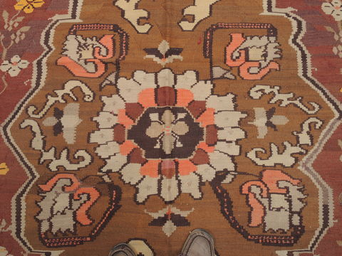 Kilim Brown Flat Woven 65 X 171 Area Rug 100-110368 Image 6
