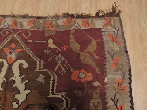 Kilim Brown Flat Woven 65 X 171 Area Rug 100-110368 Image 8