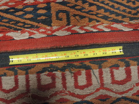 Kilim Blue Runner Flat Woven 50 X 103 Area Rug 100-110369 Image 9