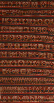 Afghan Kilim Blue Runner 10 to 12 ft Wool Carpet 110369