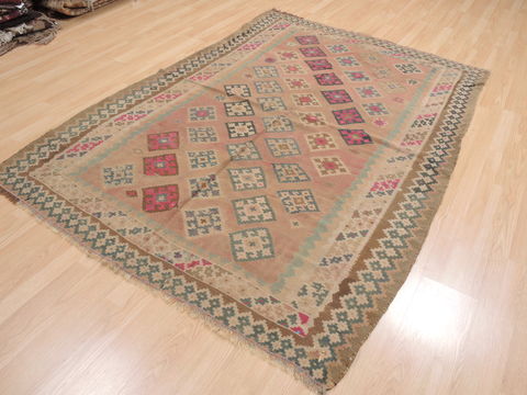 Kilim Brown Flat Woven 55 X 710 Area Rug 100-110373 Image 2
