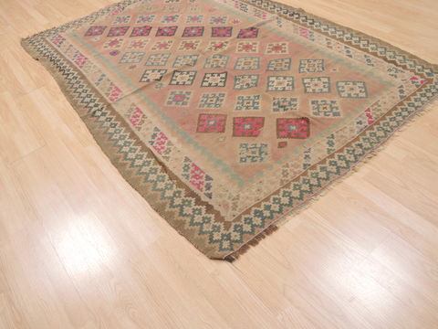 Kilim Brown Flat Woven 55 X 710 Area Rug 100-110373 Image 3