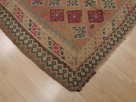 Kilim Brown Flat Woven 55 X 710 Area Rug 100-110373 Image 4