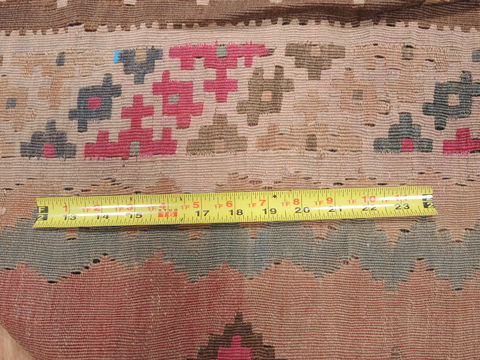 Kilim Brown Flat Woven 55 X 710 Area Rug 100-110373 Image 9