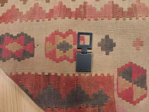 Kilim Brown Flat Woven 44 X 81 Area Rug 100-110374 Image 8