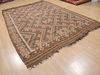 Kilim Brown Flat Woven 79 X 114 Area Rug 100-110376 Thumb 11