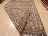 Kilim Brown Flat Woven 79 X 114 Area Rug 100-110376 Thumb 8