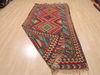 Kilim Red Runner Flat Woven 43 X 92 Area Rug 100-110377 Thumb 5