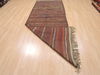 Kilim Brown Runner Flat Woven 37 X 101  Area Rug 100-110378 Thumb 6