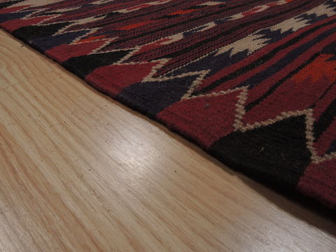 Kilim Red Runner Flat Woven 48 X 96 Area Rug 100-110379 Image 5