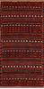 Kilim Red Runner Flat Woven 48 X 96  Area Rug 100-110379 Thumb 0