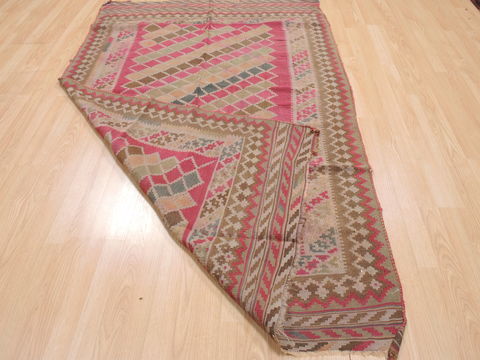 Kilim Red Flat Woven 45 X 75 Area Rug 100-110380 Image 5