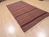 Kilim Red Runner Flat Woven 47 X 100 Area Rug 100-110381 Thumb 3