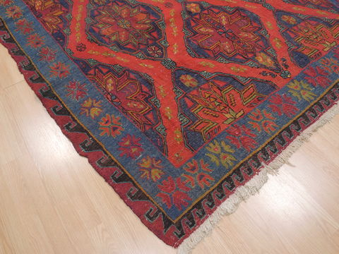 Kilim Blue Flat Woven 611 X 99 Area Rug 100-110383 Image 4