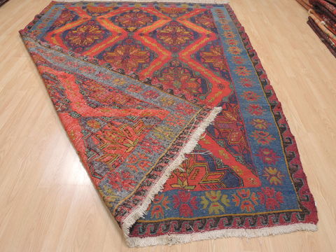 Kilim Blue Flat Woven 611 X 99 Area Rug 100-110383 Image 7