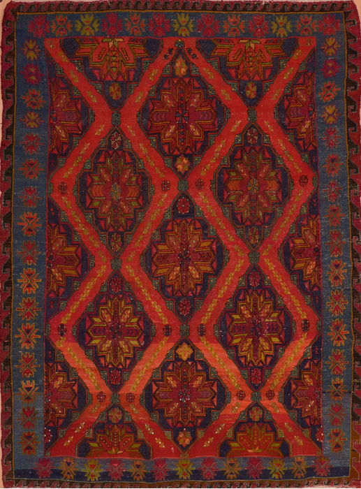 Kilim Blue Flat Woven 611 X 99 Area Rug 100-110383 Image 0