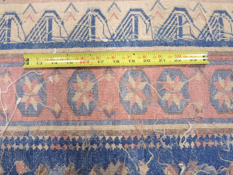 Kilim Blue Square Flat Woven 96 X 112 Area Rug 100-110384 Image 11