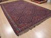 Kilim Blue Flat Woven 88 X 134 Area Rug 100-110388 Thumb 3