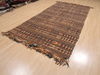 Kilim Brown Flat Woven 62 X 103 Area Rug 100-110390 Thumb 2