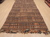 Kilim Brown Flat Woven 62 X 103 Area Rug 100-110390 Thumb 3