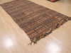 Kilim Brown Flat Woven 62 X 103 Area Rug 100-110390 Thumb 4