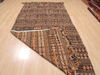 Kilim Brown Flat Woven 62 X 103 Area Rug 100-110390 Thumb 6