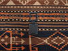 Kilim Brown Flat Woven 62 X 103 Area Rug 100-110390 Thumb 8