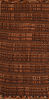 Kilim Brown Flat Woven 62 X 103 Area Rug 100-110390 Thumb 0