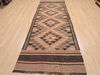 Kilim Brown Runner Flat Woven 36 X 105  Area Rug 100-110400 Thumb 1