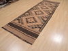 Kilim Brown Runner Flat Woven 36 X 105 Area Rug 100-110400 Thumb 2