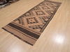 Kilim Brown Runner Flat Woven 36 X 105  Area Rug 100-110400 Thumb 2