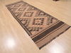 Kilim Brown Runner Flat Woven 36 X 105  Area Rug 100-110400 Thumb 3