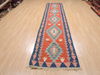 Kilim Red Runner Flat Woven 28 X 114  Area Rug 100-110401 Thumb 1