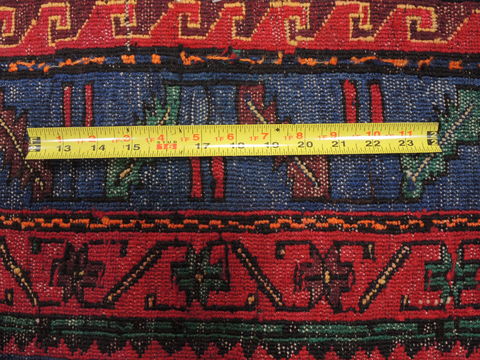 Kilim Blue Runner Flat Woven 49 X 114 Area Rug 100-110407 Image 11