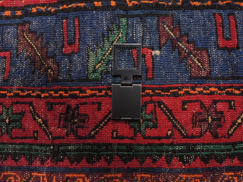 Kilim Blue Runner Flat Woven 49 X 114 Area Rug 100-110407 Image 12