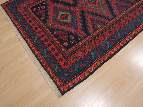 Kilim Blue Runner Flat Woven 49 X 114 Area Rug 100-110407 Image 7