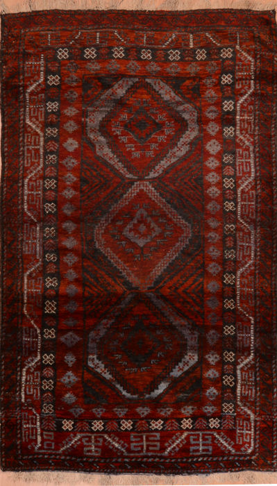 Kilim Red Flat Woven 71 X 110 Area Rug 100-110411 Image 0