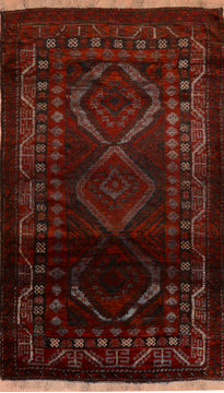 Armenian Kilim Red Rectangle 7x10 ft Wool Carpet 110411