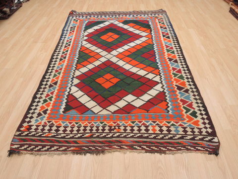 Kilim Red Flat Woven 49 X 82 Area Rug 100-110412 Image 7