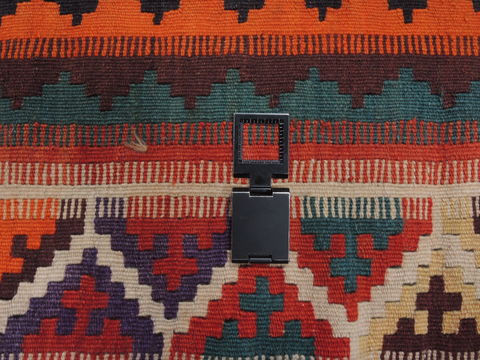 Kilim Red Flat Woven 49 X 91 Area Rug 100-110413 Image 8