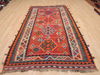 Kilim Red Flat Woven 49 X 91 Area Rug 100-110413 Thumb 1