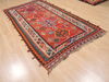 Kilim Red Flat Woven 49 X 91 Area Rug 100-110413 Thumb 3