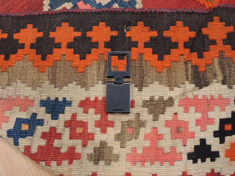 Kilim Red Flat Woven 49 X 93 Area Rug 100-110415 Image 9