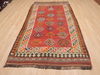 Kilim Red Flat Woven 49 X 93  Area Rug 100-110415 Thumb 1