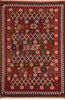 Kilim Blue Flat Woven 59 X 87  Area Rug 100-110416 Thumb 0