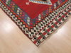 Kilim Red Flat Woven 54 X 81 Area Rug 100-110417 Thumb 4