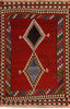 Kilim Red Flat Woven 54 X 81 Area Rug 100-110417 Thumb 0